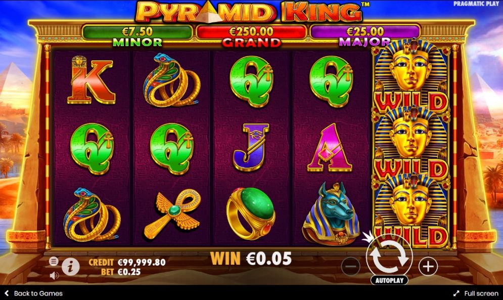 Pyramid King Gameplay